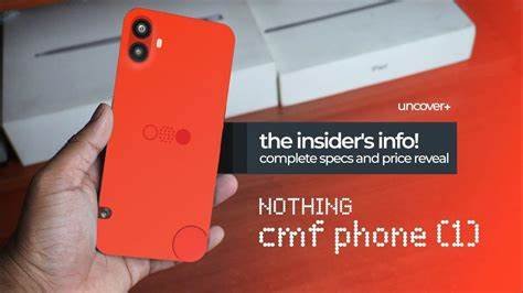 CMF Phone 1 revealed: Merging Classic Charm with Contemporary Innovation